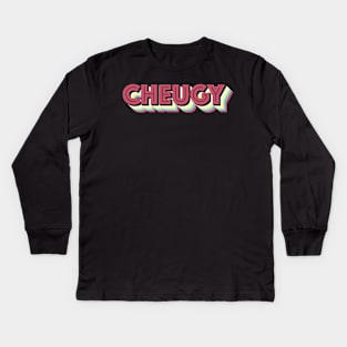 Cheugy Kids Long Sleeve T-Shirt